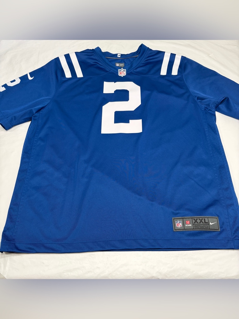Nike Carson Wentz #2 Indianapolis Colts Blue Jersey Men’s XXL